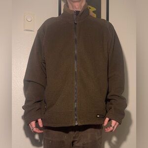 REI Dark Brown Fleece Jacket